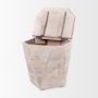 Picture of 67531 - Esagono Octagonal Reclaimed Wood End/Side Table w/ Storage
