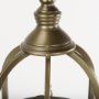 Picture of 67697 - Gerson I Large Cage-Style Gold Metal Candle Holder Lantern