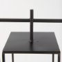 Picture of 68438 - Albus I Large Black Metal Rectangular Table Candle Holder