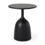 Picture of 70098 - Talulla 16.5L x 16.5W x 19.7H Matte Black Metal Accent Table