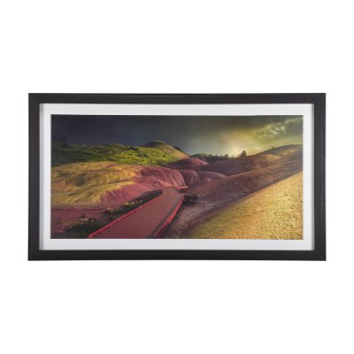14378 - John Day I by Chad Mackay a Hand Embellished Textured Framed Photo Art Print