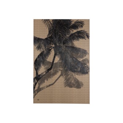 102261-S - Palm Shadow II by Mercana Studio a Hand Embellished Textured Canvas