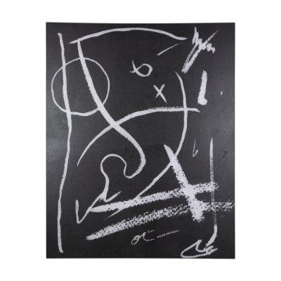 102267-L - Doodle I by Mercana Studio a Hand Embellished Textured Canvas