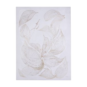 Interplay I by Mercana Studio a Hand Embellished Textured Canvas