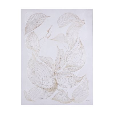 102303-L - Interplay I by Mercana Studio a Hand Embellished Textured Canvas