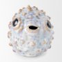 Picture of 68018 - Spike I (Small) 8L x 4W Off-White Ceramic Puffer Fish