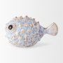 Picture of 68018 - Spike I (Small) 8L x 4W Off-White Ceramic Puffer Fish