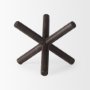 Picture of 67201 - Astericks II (Medium) 8L x 7W Brown Metal Decor Object