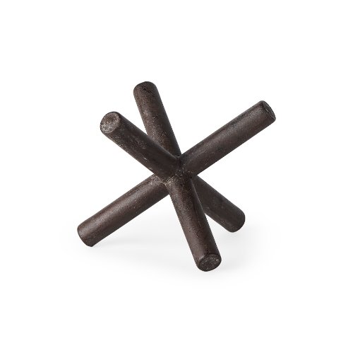 Picture of 67202 - Astericks III (Small) 6L x 6W Brown Metal Decor Object