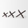Picture of 67202 - Astericks III (Small) 6L x 6W Brown Metal Decor Object