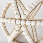 Picture of 68677 - Espanlade II Large 11L x 11W White Wooden Beaded Orb