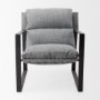 Picture of 69002 - Guilia Castlerock Gray With Metal Frame Sling Accent Chair