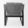 Picture of 69002 - Guilia Castlerock Gray With Metal Frame Sling Accent Chair