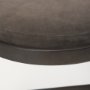 Picture of 69269 - Tyson 17L x 18W x 28H Brown/Gray Suede W/ Metal Frame Counter Stool