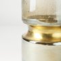 Picture of 67946 - Adriatic I Small Brushed Gold Metal Glass Vase