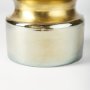 Picture of 67946 - Adriatic I Small Brushed Gold Metal Glass Vase