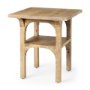 Picture of 70105 - Candace Light Wood Bridge Accent Table