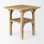 Picture of 70105 - Candace Light Wood Bridge Accent Table