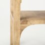 Picture of 70105 - Candace Light Wood Bridge Accent Table