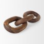 Picture of 70152 - Tayla Large Medium Brown Wood Chain Link