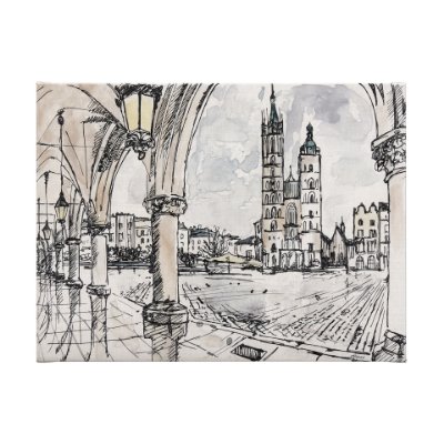 102315-L - Travel memories IV by Mercana Studio a Hand Embellished Textured Canvas