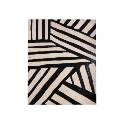102340-S - Clay Pattern I by Mercana Studio a Hand Embellished Textured Canvas