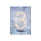 102363-S - Numbers III by Mercana Studio a Hand Embellished Textured Canvas