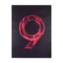 102369-L - Numbers IX by Mercana Studio a Hand Embellished Textured Canvas