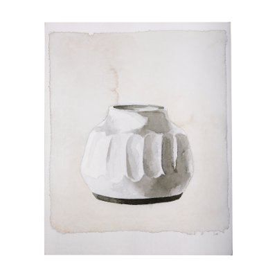 102387-L - Vessel I by Mercana Studio a Hand Embellished Textured Canvas
