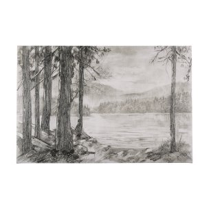 West Coast Chronicles I by Mercana Studio a Hand Embellished Textured Canvas