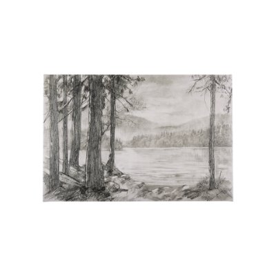 102394-S - West Coast Chronicles I by Mercana Studio a Hand Embellished Textured Canvas