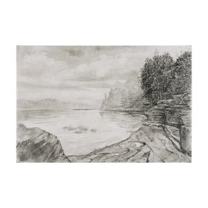 West Coast Chronicles II by Mercana Studio a Hand Embellished Textured Canvas