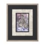 14515 - Graffiti sculpture II by Mercana Studio Hand Embellished Textured Framed Art Print Matted under Glas
