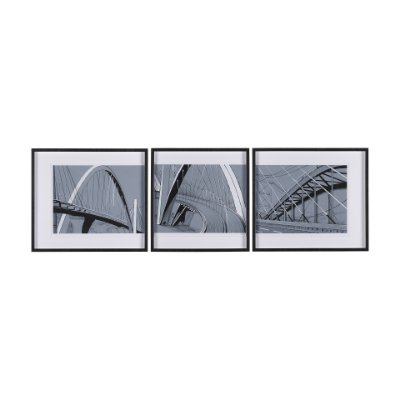 14559 - Bridge I  by Mercana Studio a Framed Photo Art Print Matted under Glass
