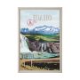 14667 - Idaho Go USA (XL) by Mercana Studio a Hand Embelished Decograph Framed Art Print under Glass