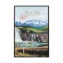 14665 - Idaho Go USA (SM) by Mercana Studio a Hand Embellished Decograph Framed Art Print
