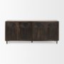 69955 - Tucker Dark Brown w/ Carved Arch Pattern 4 Door Sideboard