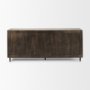69955 - Tucker Dark Brown w/ Carved Arch Pattern 4 Door Sideboard