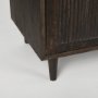 69955 - Tucker Dark Brown w/ Carved Arch Pattern 4 Door Sideboard
