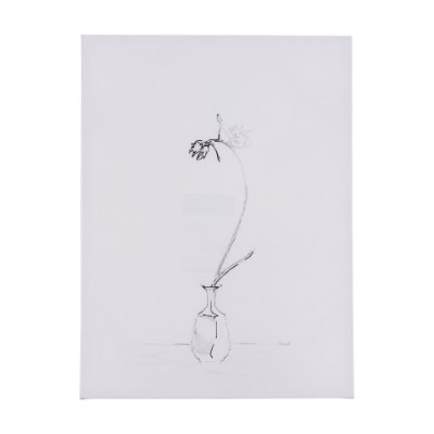 102450-S - Ikebana Light II by Mercana Studio a Hand Embellished Textured Canvas