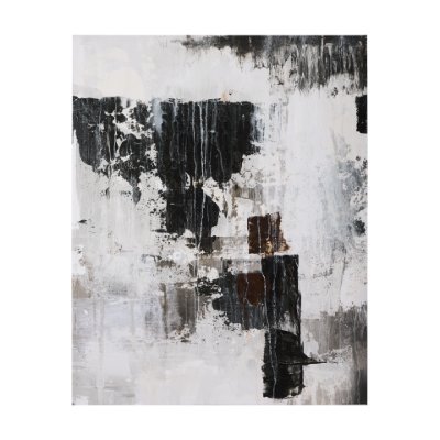 102492-L - The Fog II by Mercana Studio a Hand Embellished Textured Canvas