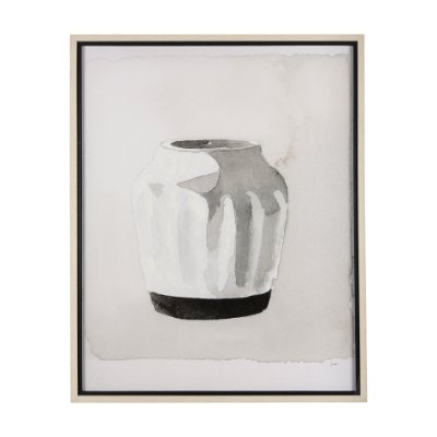 Picture of 14619 - VesseII by Mercana Studio a Hand Embellished Textured Framed Art Print Matted under Glass