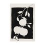 102419-L - Pomegranate Branch Silhouette by Mercana Studio a Hand Embellished Textured Canvas