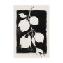 102420-L - Lemon Branch Silhouetee by Mercana Studio a Hand Embellished Textured Canvas