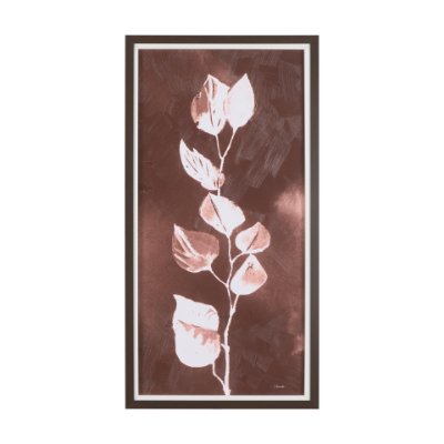 14807 - Sienna Silhouette I by Mercana Studio a Hand Embellished Textured Framed Art Print