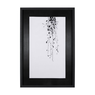 14817 - Hanging Vines by Mercana Studio a Hand Embellished Textured Framed Art Print