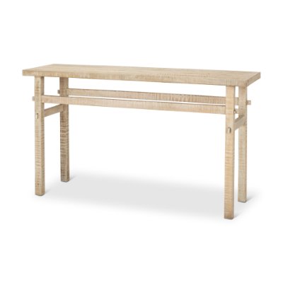70491 - Rosie 54" Blonde Wood Console Table