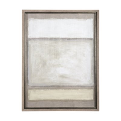 14925 - Buff by Mercana Studio a Hand Embellished Textured Framed Art Photograph Matted under Glass