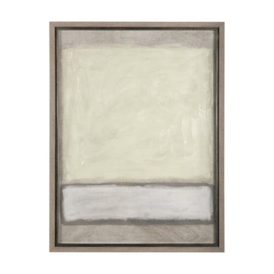 14926 - Ecru by Mercana Studio a Hand Embellished Textured Framed Art Photograph Matted under Glass