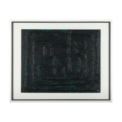 14962 - Tangled II by Studio M a handmade Original Framed Artwork under Glass